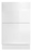 DRAWER BASE CABINETS- 2 DRAWERS - Glossy White