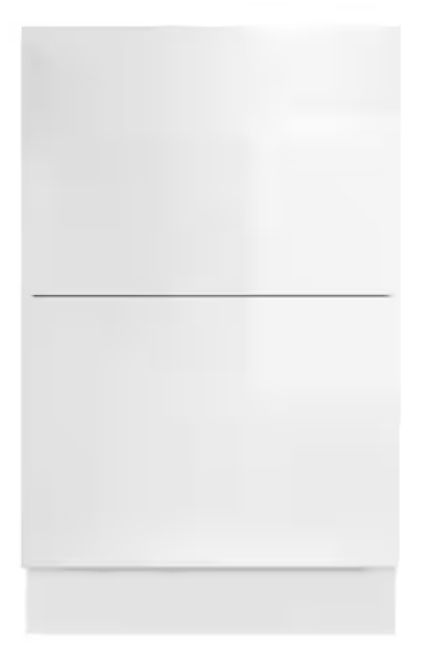 DRAWER BASE CABINETS- 2 DRAWERS - Glossy White