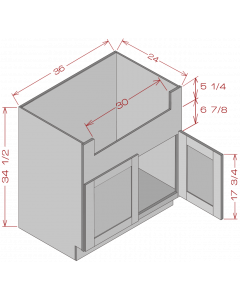 FARM SINK BASE CABINETS
