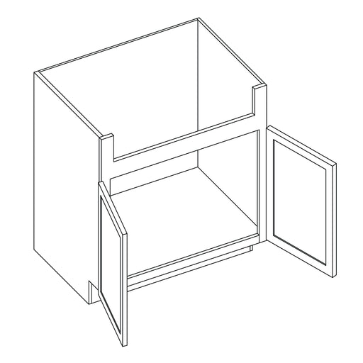 FARM SINK CABINET - Shaker Espresso