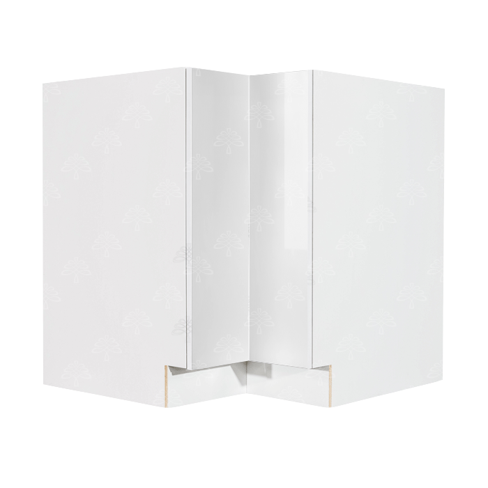 BASE LAZY SUSAN CABINETS - Glossy White