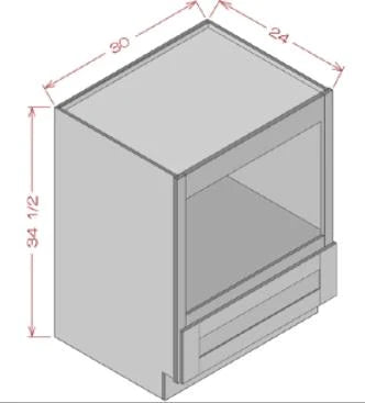 MICROWAVE BASE - Shaker Gray
