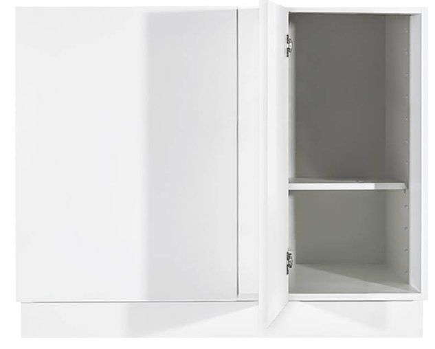 BASE BLIND CORNER CABINETS - Glossy White