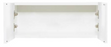 36" Wide WALL BRIDGE CABINETS - Glossy White
