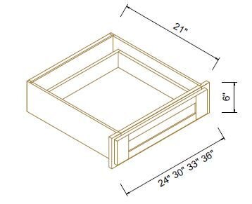 KNEE DRAWER - Shaker Sage