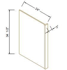 DISHWASHER RETURN PANEL - Shaker Sage