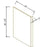 DISHWASHER RETURN PANEL - Shaker Sage