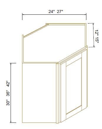 WALL DIAGONAL CORNER