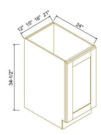 Base Cabinet Full Height Door