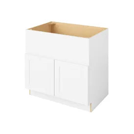 FARM SINK BASE CABINETS - Shaker White