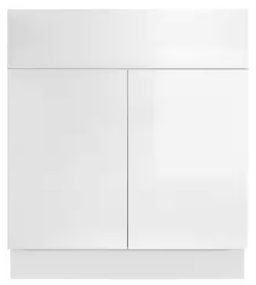 SINK BASE CABINETS - Glossy White