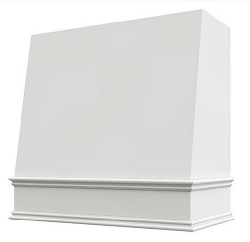 FAIRFAX ANGLED HOOD - White