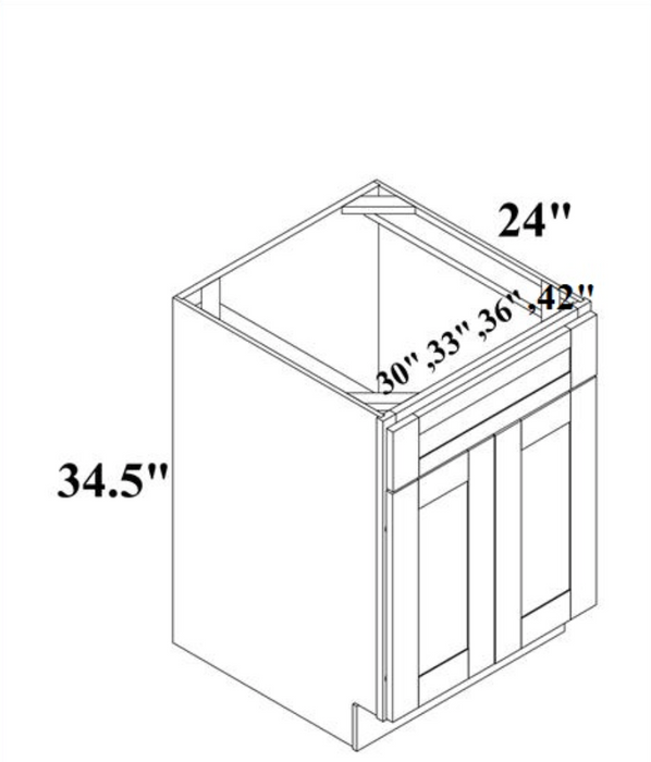 SINK CABINETS - Shaker Sage
