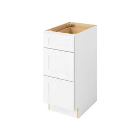 VANITY DRAWER BASES - Shaker White