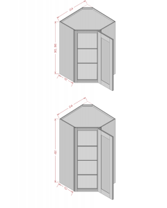 WALL DIAGONAL CORNER
