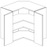 Wall Easy Reach CABINETS - Glossy White