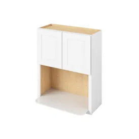 MICROWAVE WALL CABINET - Shaker White