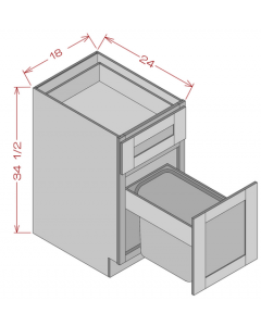 BASE WASTE BASKET CABINET